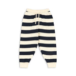 Konges Sløjd A/S KNITTED PANTS navy stripe