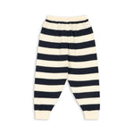 Konges Sløjd A/S KNITTED PANTS navy stripe