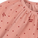 Konges Sløjd A/S WOVEN DRESSES cherry dot scarlet
