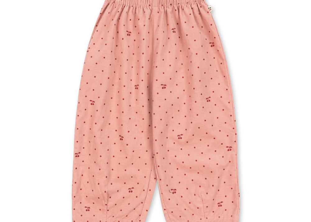 Konges Sløjd A/S WOVEN PANTS cherry dot scarlet