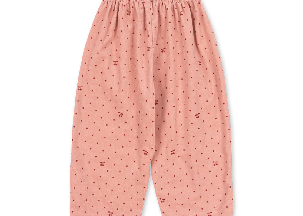 Konges Sløjd A/S WOVEN PANTS cherry dot scarlet