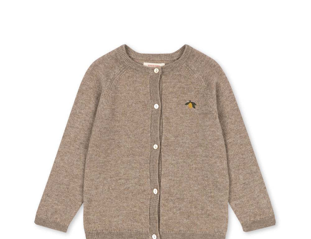 Konges Sløjd A/S KNITTED CARDIGANS light brown