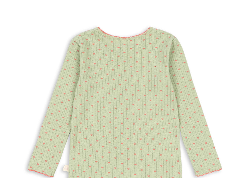 Konges Sløjd A/S JERSEY BLOUSES coeur lint