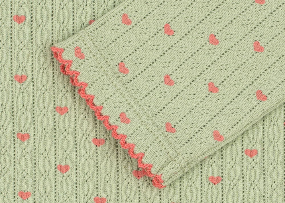 Konges Sløjd A/S JERSEY BLOUSES coeur lint