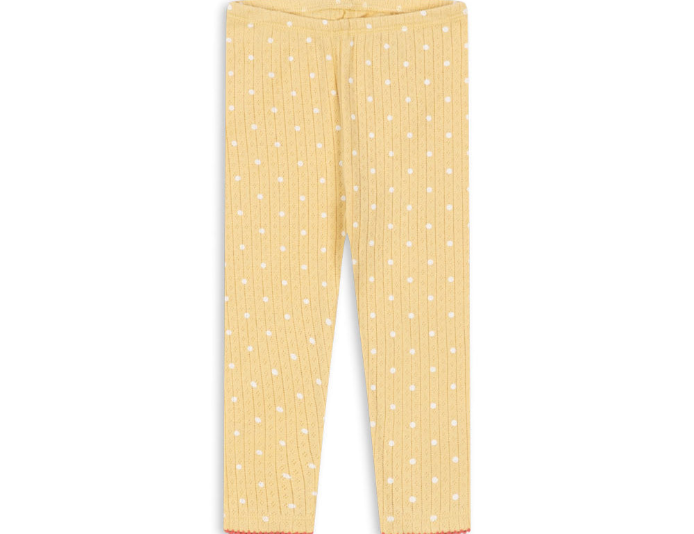 Konges Sløjd A/S JERSEY PANTS dot golden