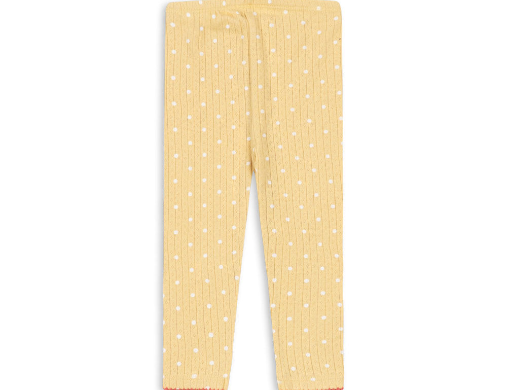 Konges Sløjd A/S JERSEY PANTS dot golden