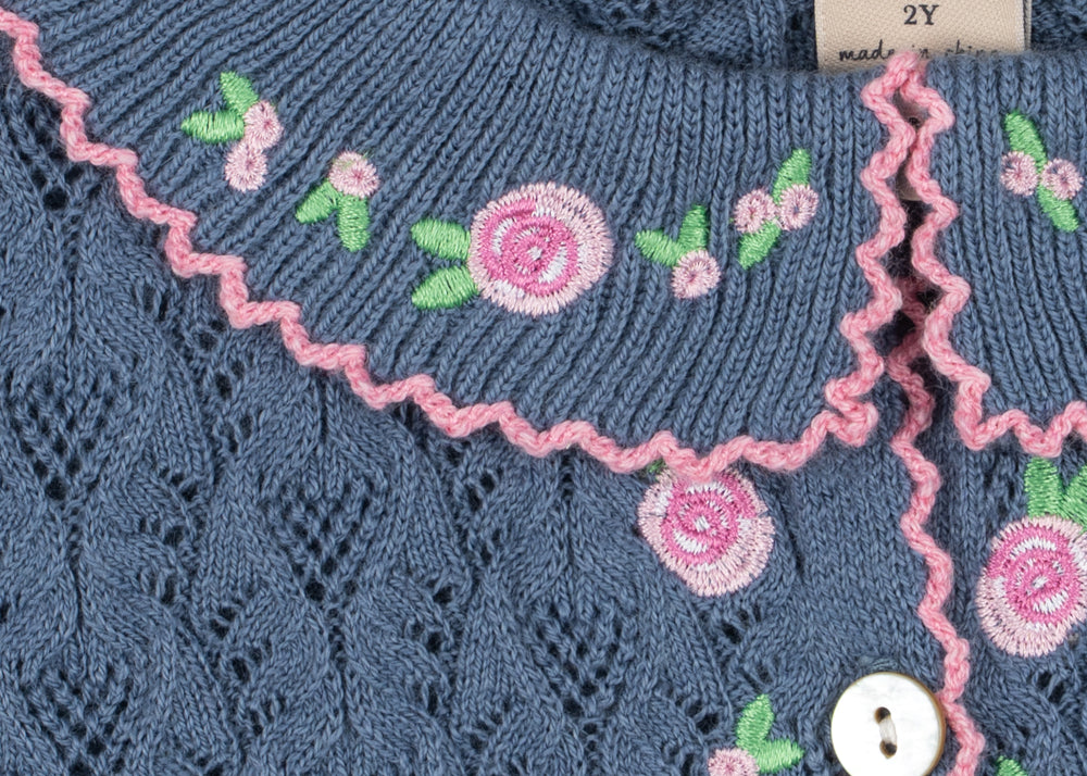Konges Sløjd A/S KNITTED CARDIGANS ashley blue
