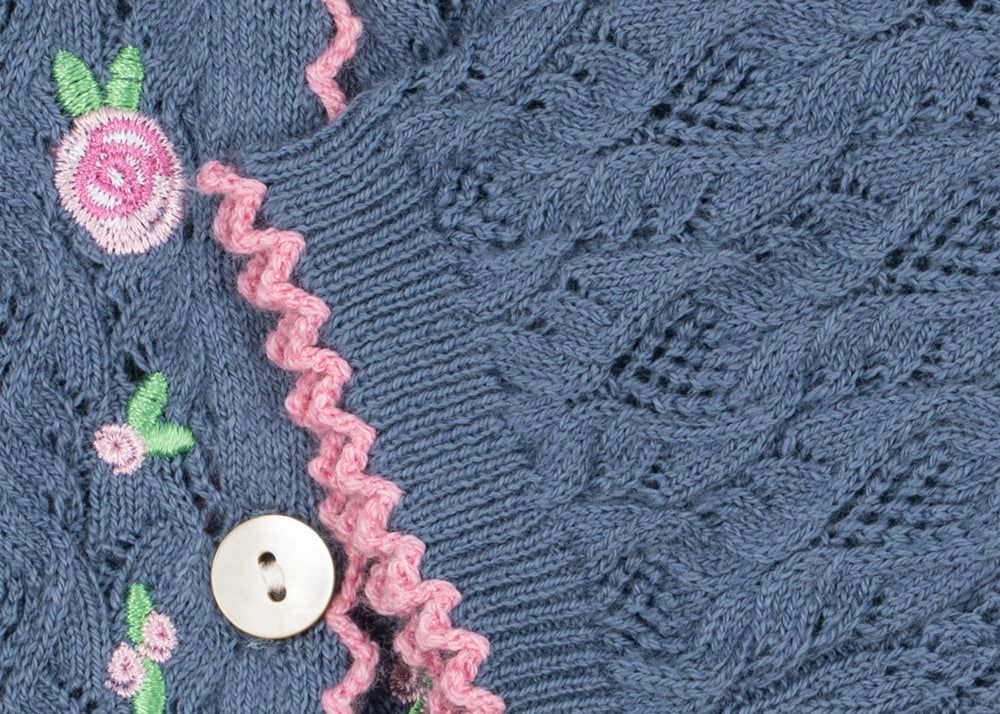 Konges Sløjd A/S KNITTED CARDIGANS ashley blue