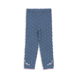 Konges Sløjd A/S KNITTED PANTS ashley blue
