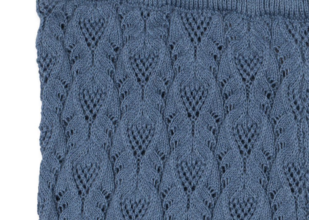 Konges Sløjd A/S KNITTED PANTS ashley blue