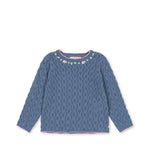 Konges Sløjd A/S KNITTED BLOUSES & VESTS ashley blue