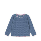 Konges Sløjd A/S KNITTED BLOUSES & VESTS ashley blue