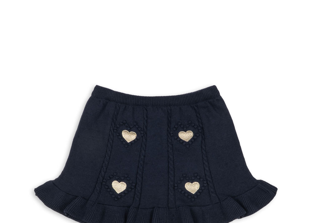 Konges Sløjd A/S KNITTED SKIRTS total eclipse