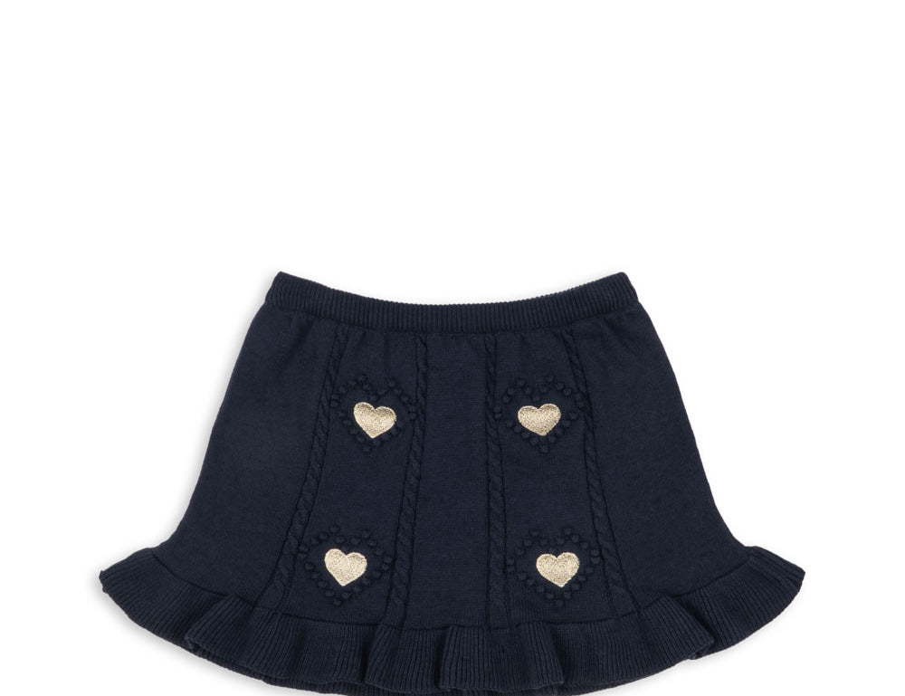 Konges Sløjd A/S KNITTED SKIRTS total eclipse