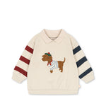 Konges Sløjd A/S JERSEY BLOUSES brown rice