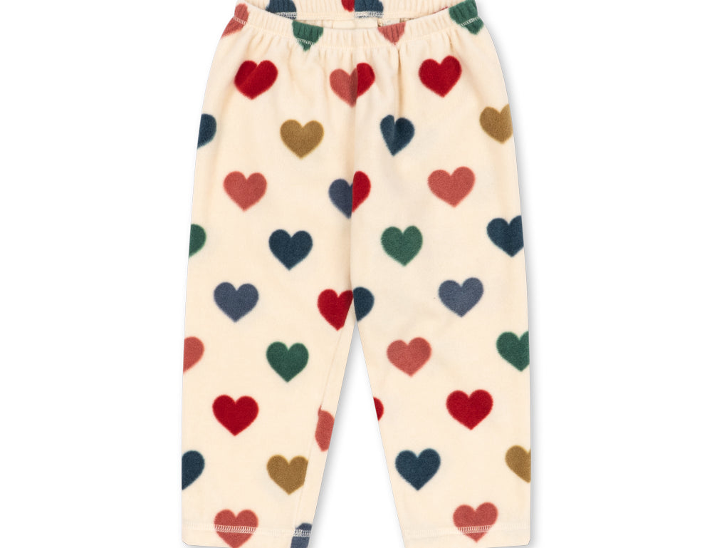 Konges Sløjd A/S TEDDY & FLEECE bon coeur coloré