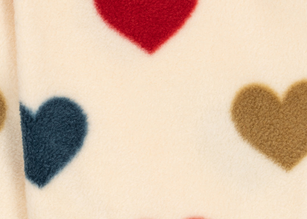 Konges Sløjd A/S TEDDY & FLEECE bon coeur coloré
