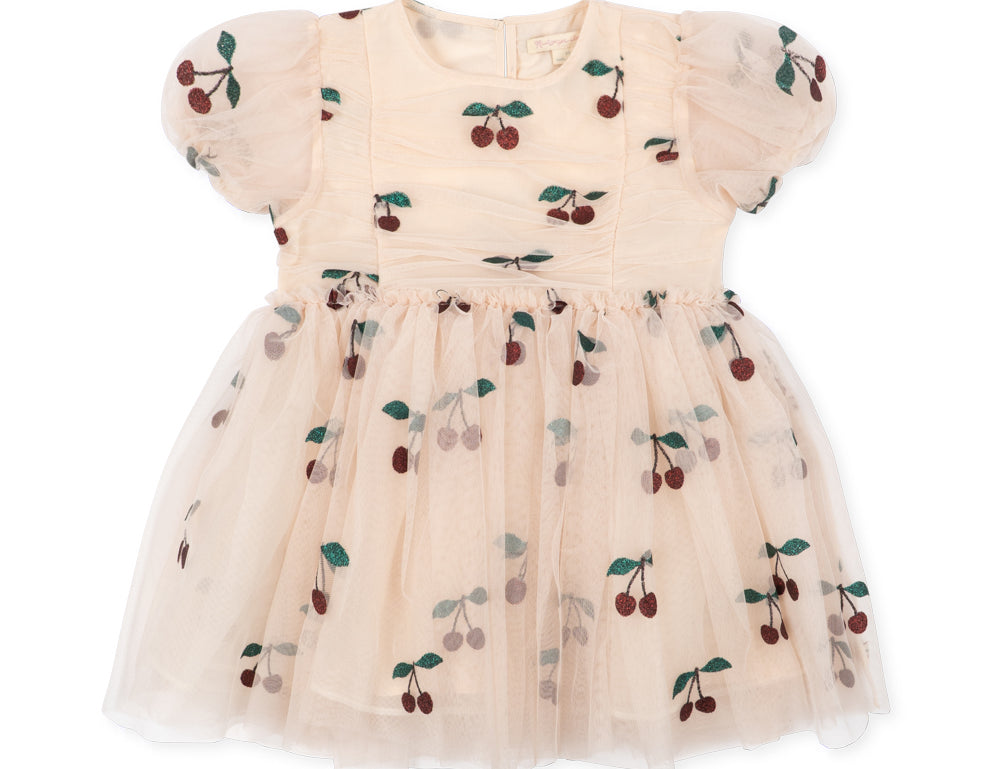 Konges Sløjd A/S WOVEN DRESSES ma grande cerise glitter