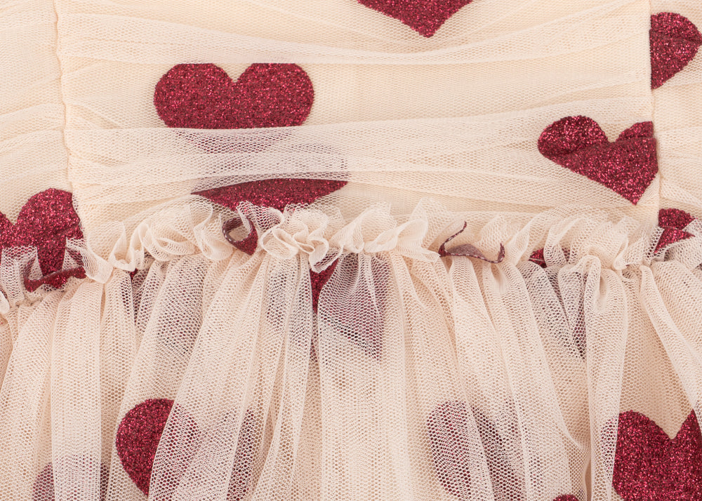 Konges Sløjd A/S WOVEN DRESSES coeur glitter
