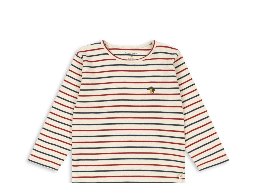 Konges Sløjd A/S JERSEY BLOUSES tricolore bleu