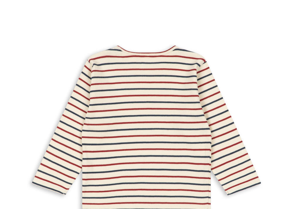 Konges Sløjd A/S JERSEY BLOUSES tricolore bleu