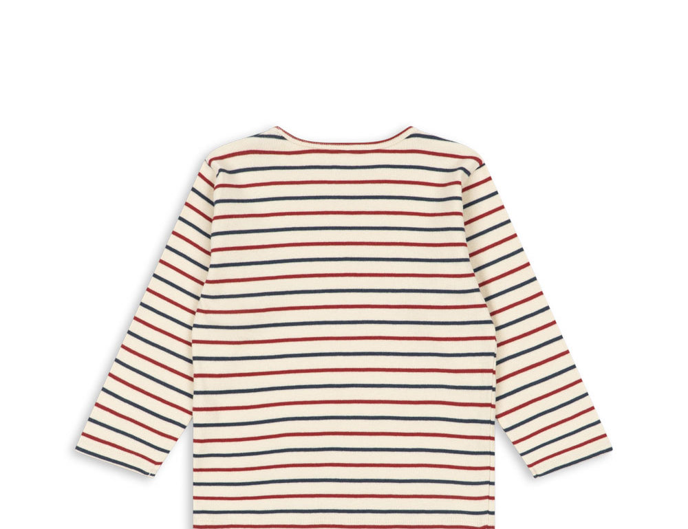 Konges Sløjd A/S JERSEY BLOUSES tricolore bleu