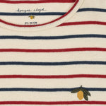 Konges Sløjd A/S JERSEY BLOUSES tricolore bleu
