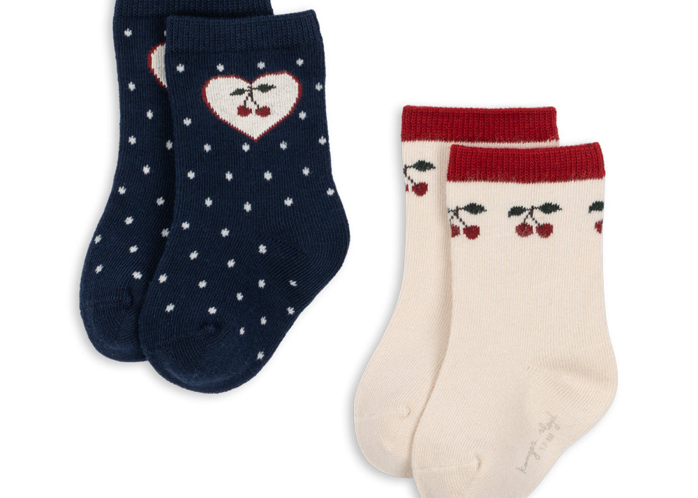Konges Sløjd A/S SOCKS cherry mix