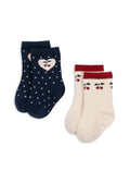 Konges Sløjd A/S SOCKS cherry mix