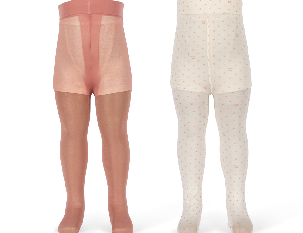 Konges Sløjd A/S STOCKINGS cherry dot/pink