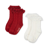 Konges Sløjd A/S SOCKS red/off white