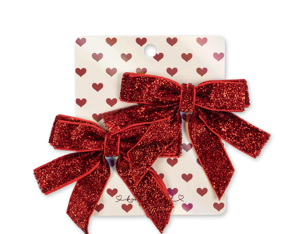 Konges Sløjd A/S HAIR ACCESSORIES red glitter