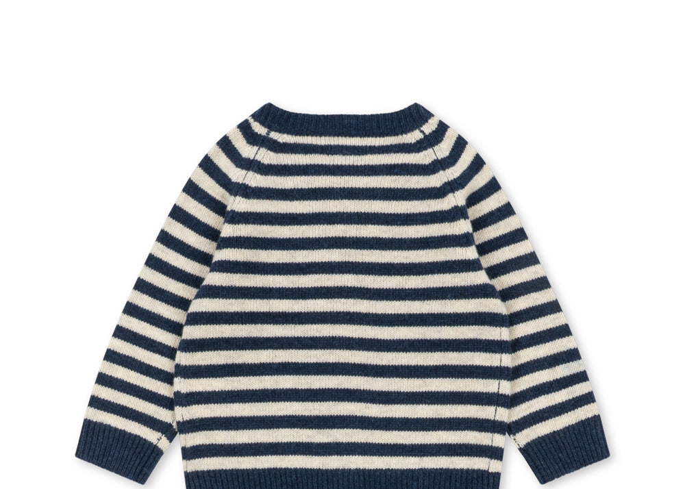 Konges Sløjd A/S KNITTED CARDIGANS blue stripe