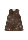 Konges Sløjd A/S WOVEN DRESSES cherry dot chocolate