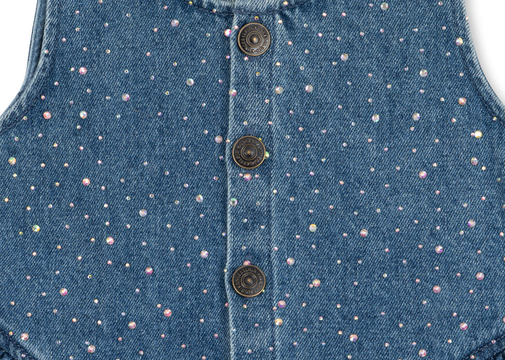 Konges Sløjd A/S WOVEN DRESSES denim sparkle