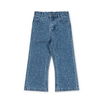 Konges Sløjd A/S WOVEN PANTS denim sparkle