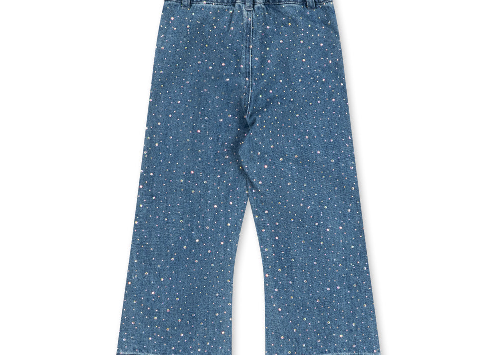 Konges Sløjd A/S WOVEN PANTS denim sparkle