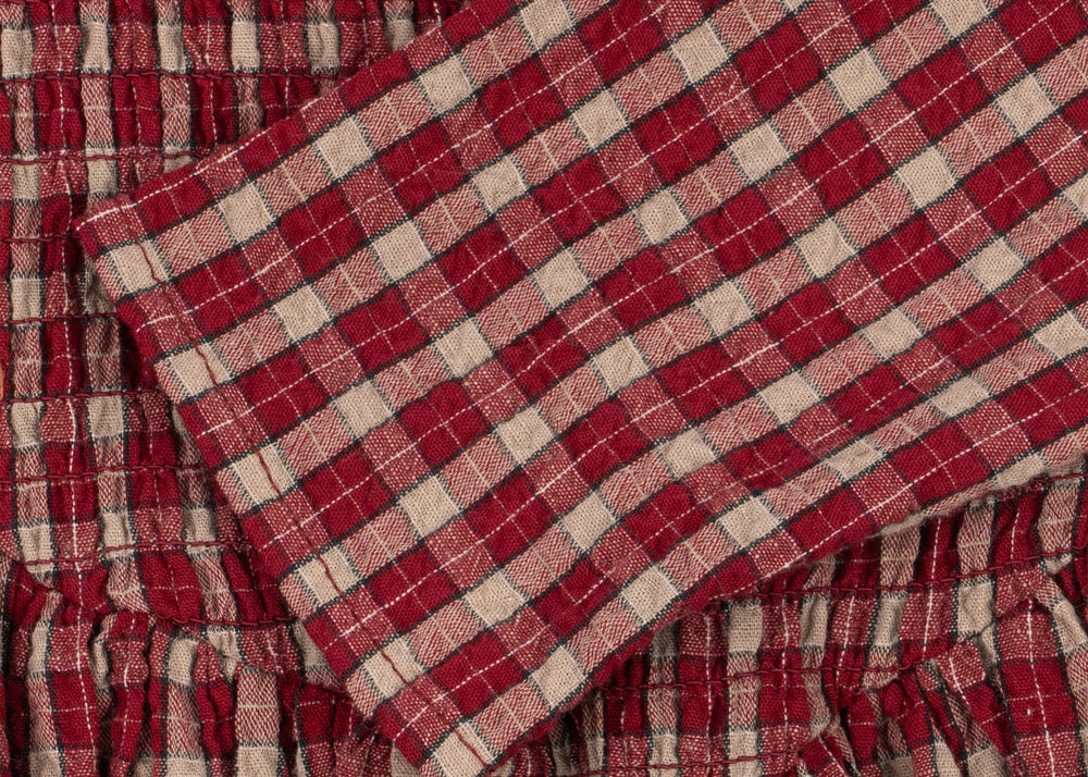 Konges Sløjd A/S WOVEN DRESSES brick check