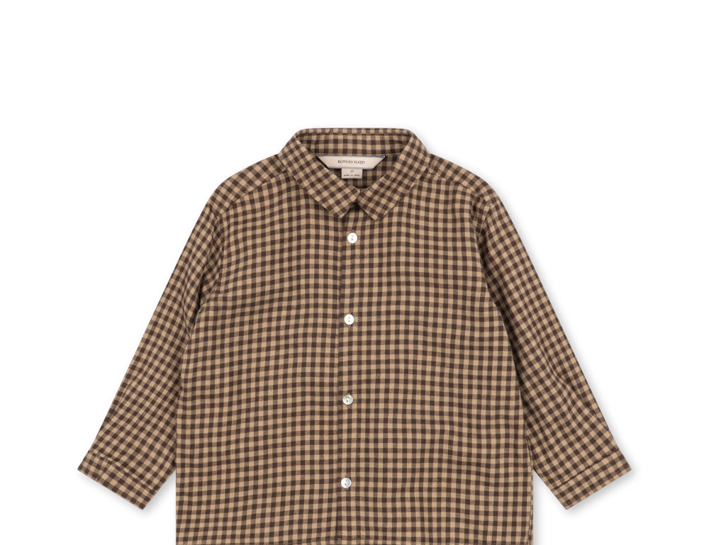 Konges Sløjd A/S WOVEN SHIRTS chocolate check