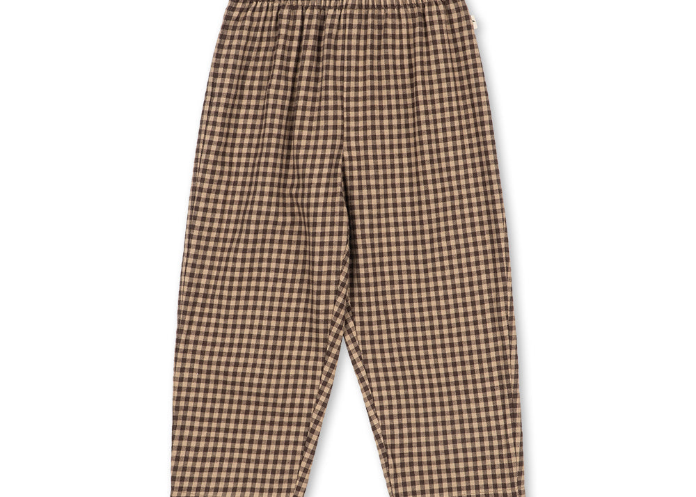 Konges Sløjd A/S WOVEN PANTS chocolate check