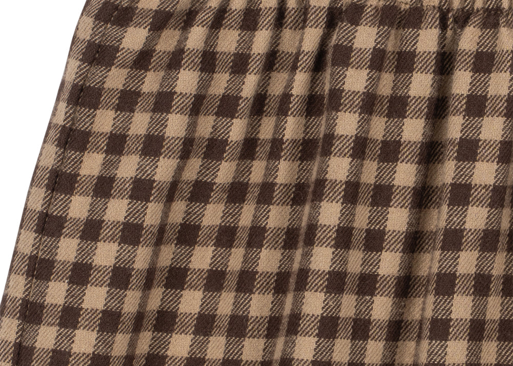 Konges Sløjd A/S WOVEN PANTS chocolate check