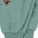 Konges Sløjd A/S JERSEY PANTS granite green