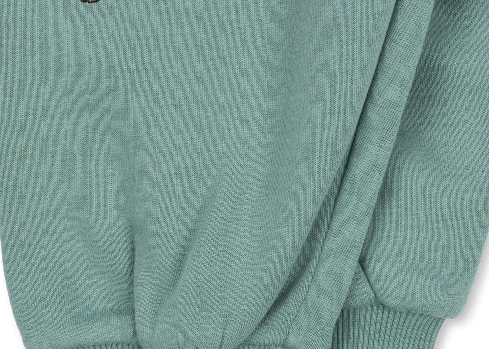 Konges Sløjd A/S JERSEY PANTS granite green
