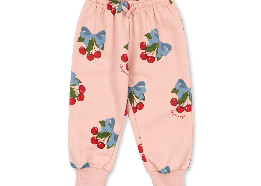 Konges Sløjd A/S JERSEY PANTS amarena rose