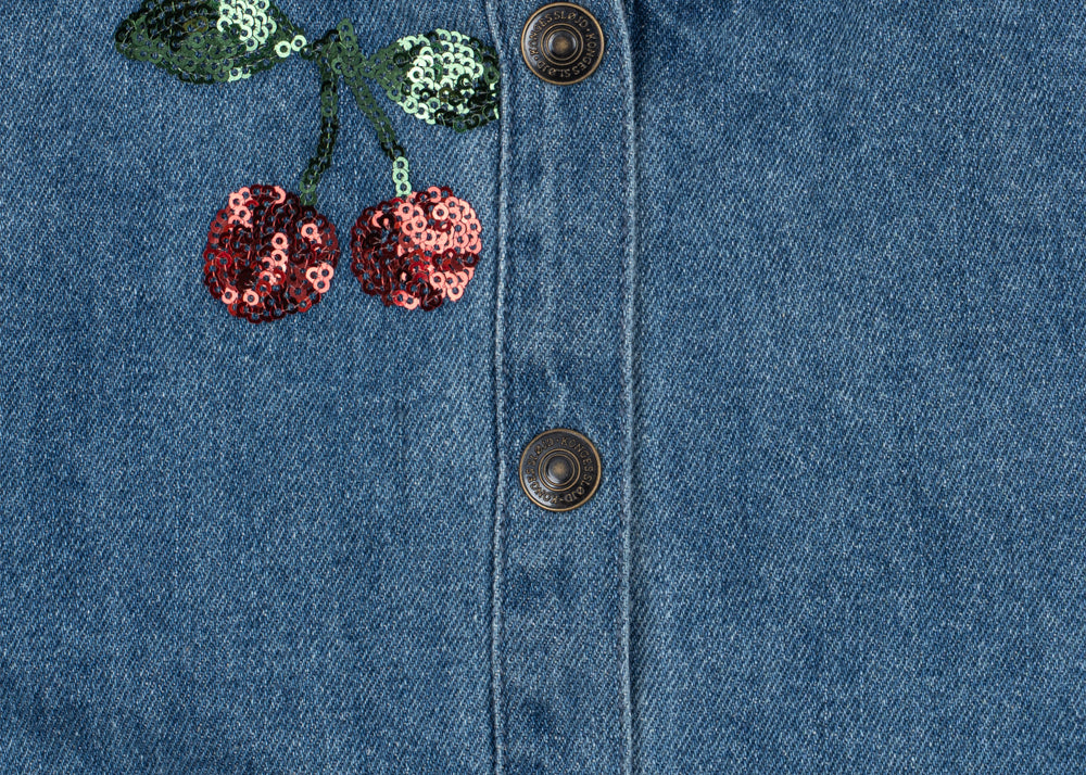 Konges Sløjd A/S WOVEN JACKETS & VESTS cherry sequin