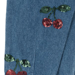 Konges Sløjd A/S WOVEN PANTS cherry sequin