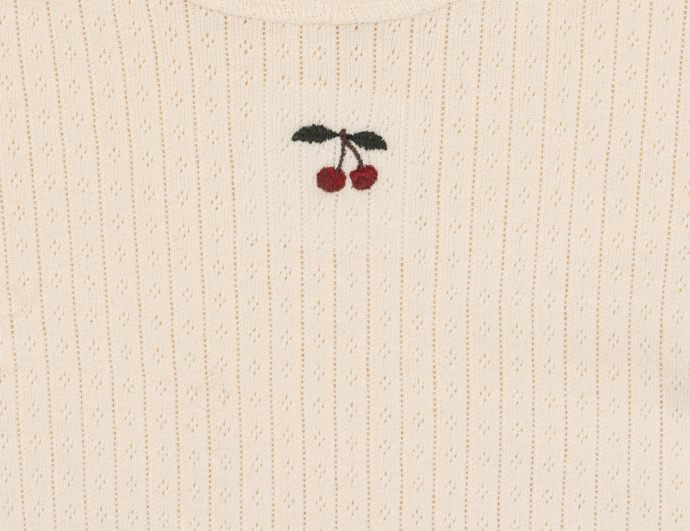 Konges Sløjd A/S JERSEY BLOUSES white smoke