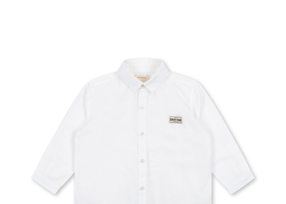 Konges Sløjd A/S WOVEN SHIRTS optic white