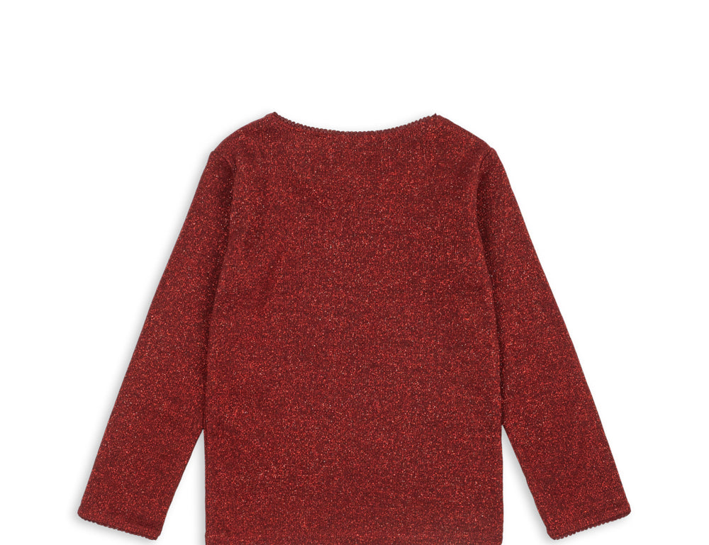 Konges Sløjd A/S JERSEY BLOUSES red dahlia