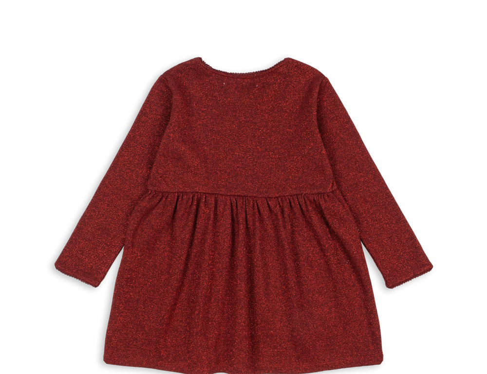 Konges Sløjd A/S JERSEY DRESSES red dahlia